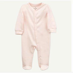 NWT Oliver Rain Organic Pink Footed Sleeper